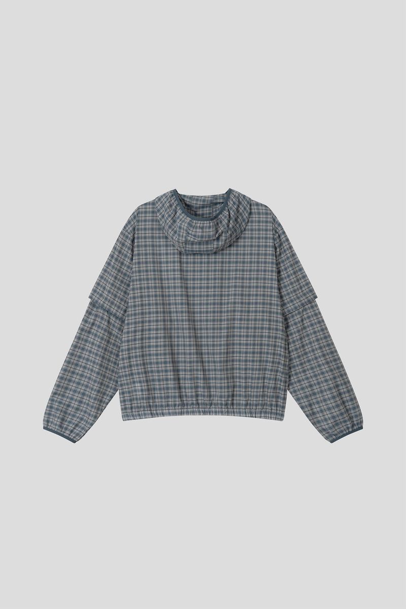 Lan Checked Layered Jumper