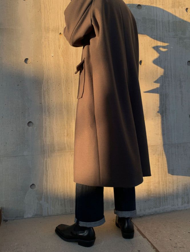 ASCLO Hidden Pocket Wool Coat (3color)