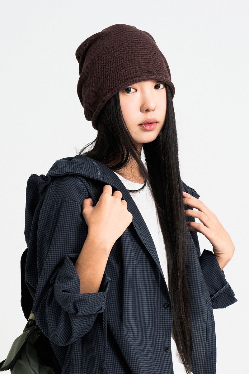 Light Drape Cotton Beanie