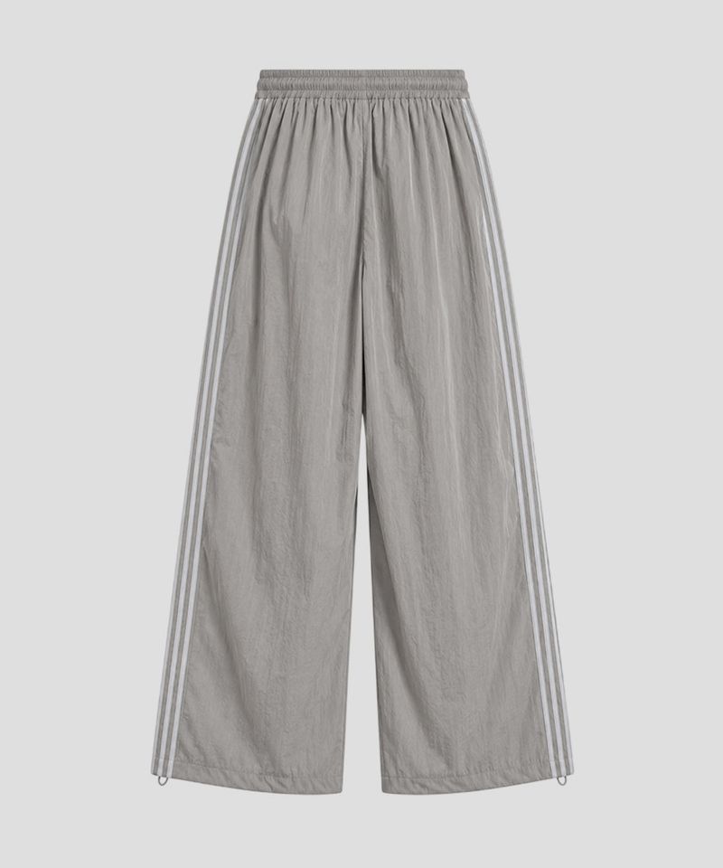 Vein Nylon Track Wide Pants