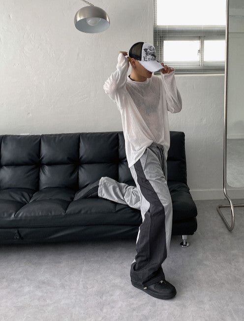 No.9631 cross VTG mesh CAP (4color)