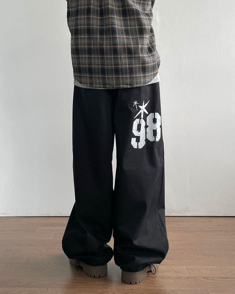 Tork Print Cotton Pants