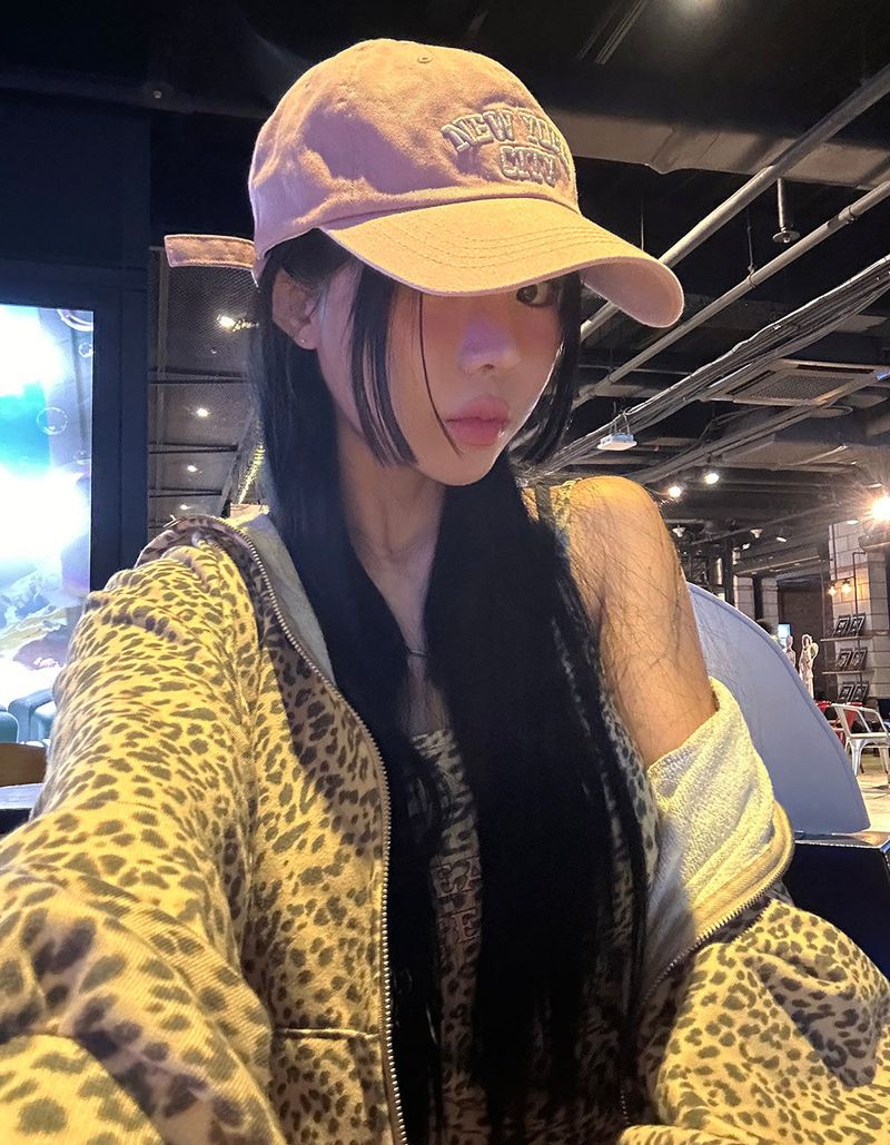 Light pink city ball cap