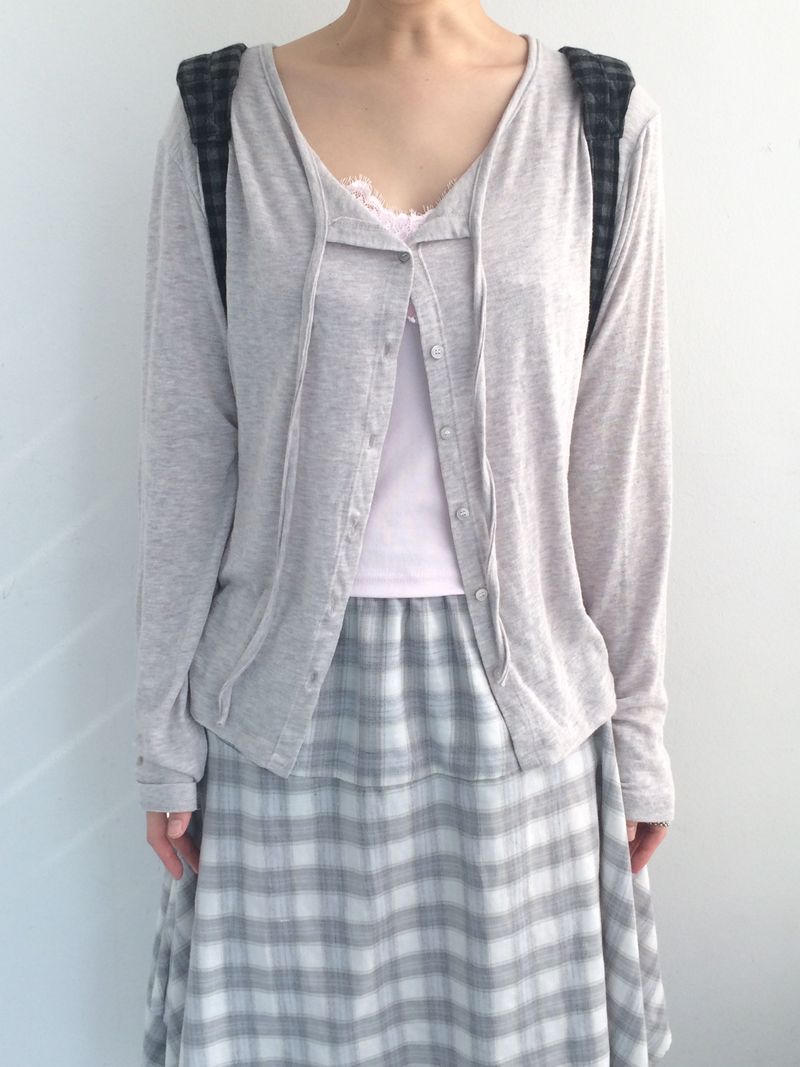 soft lace sleeveless shirt