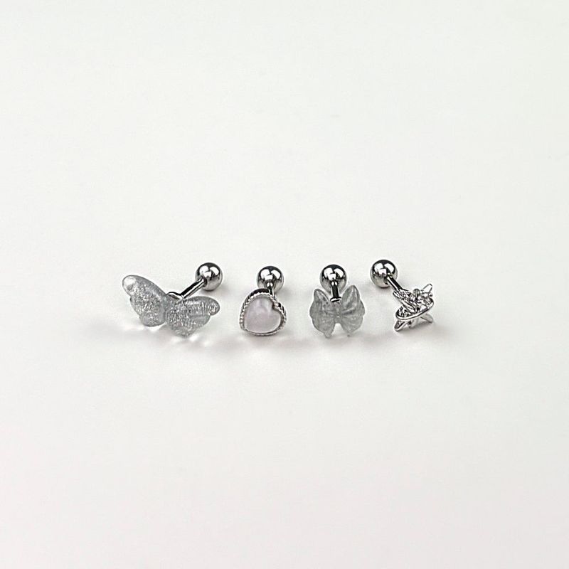 [SET] Baby Angel Ribbon Piercing
