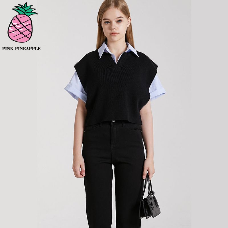 SLIT ROUND VEST