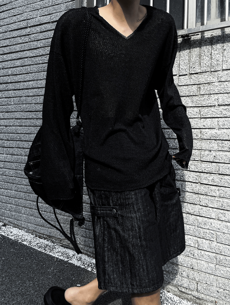 COSYHARU（コシハル）の「non-fade bermuda snap denim pants（Pants）」