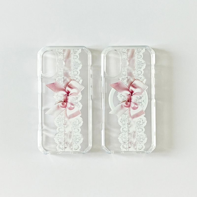 [MADE]romantic ribbon MagSafe Gelhard phonecase