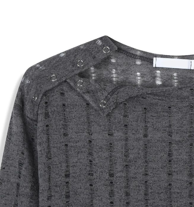 Tene Vintage Shoulder Button T-shirt