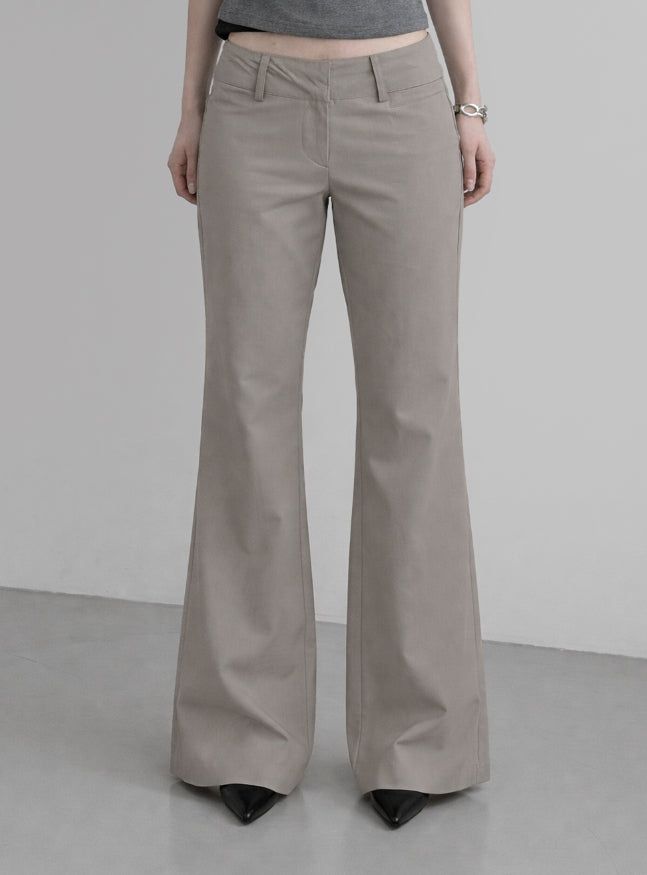 Terre Cotton Bootcut Pants