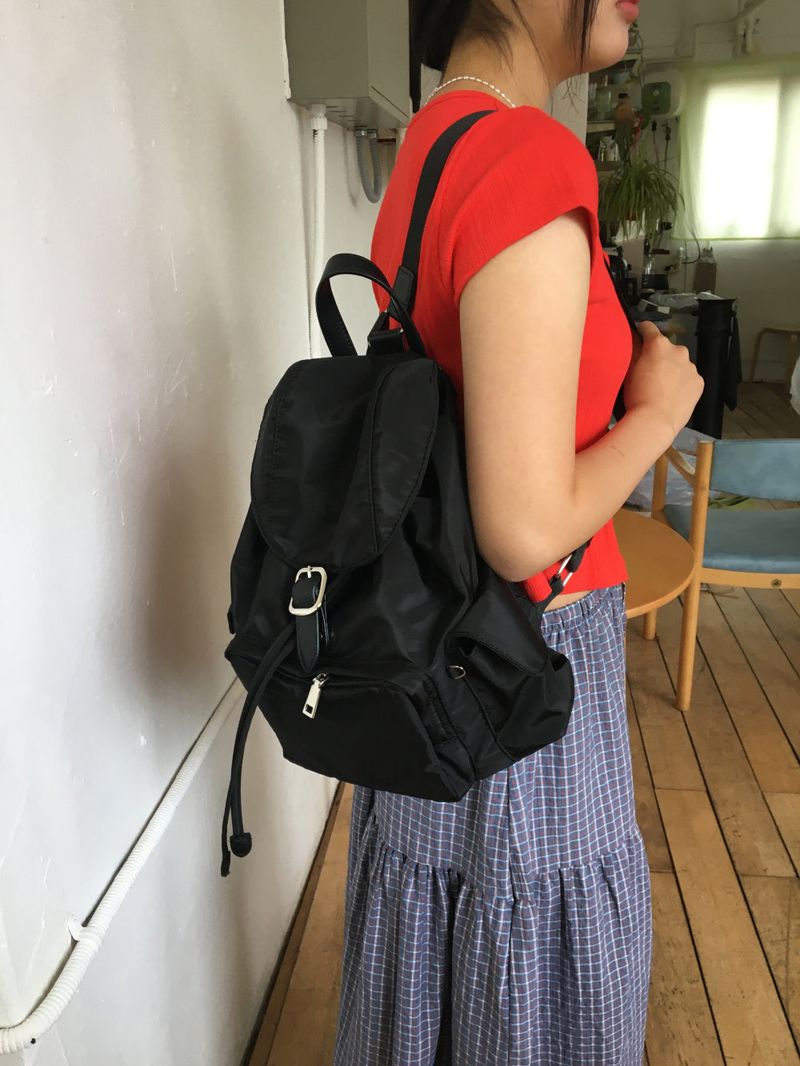 Daily One Buckle Backpack (3color)