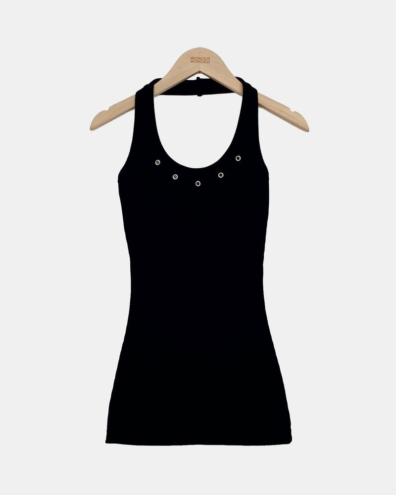 Lunef Halter Neck Sleeveless Top