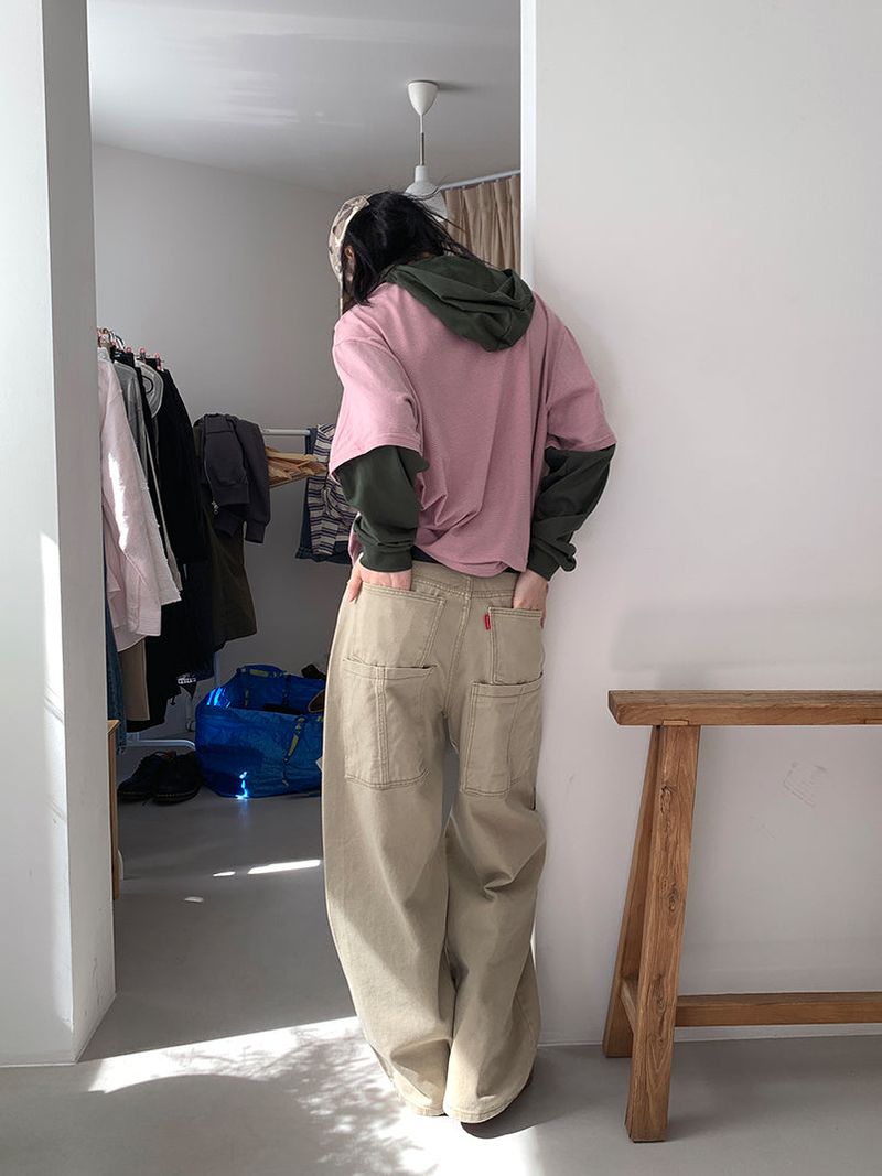 CUSTOM WIDE PANTS (3C)