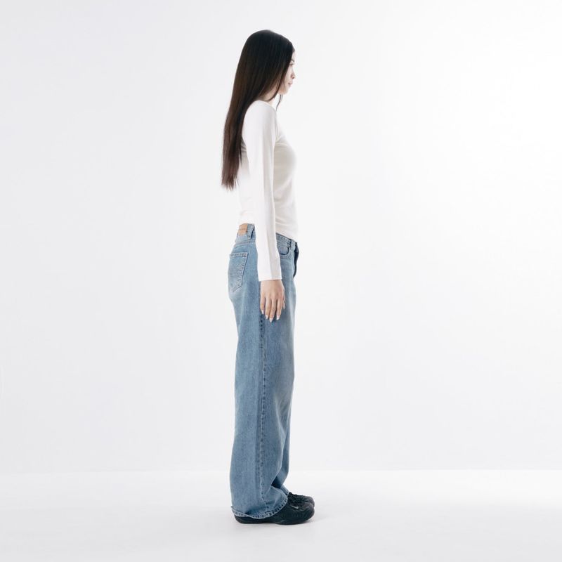 Basic U neck T-shirt 002