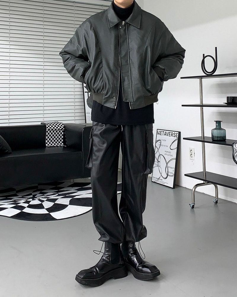 PS Chief Leather Bonding Jumper (3 colors)