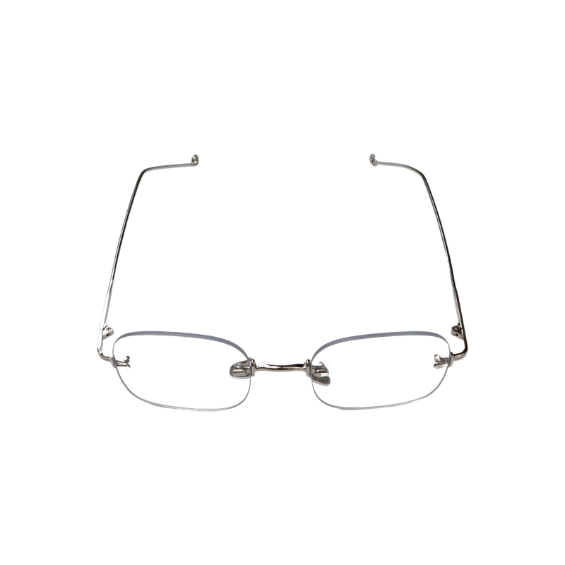 SQUARE RIMLESS GLASSES