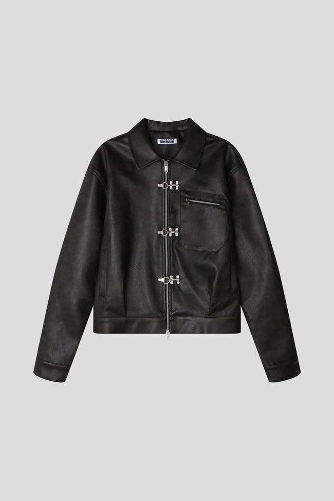 Pinter Hook Leather Jacket