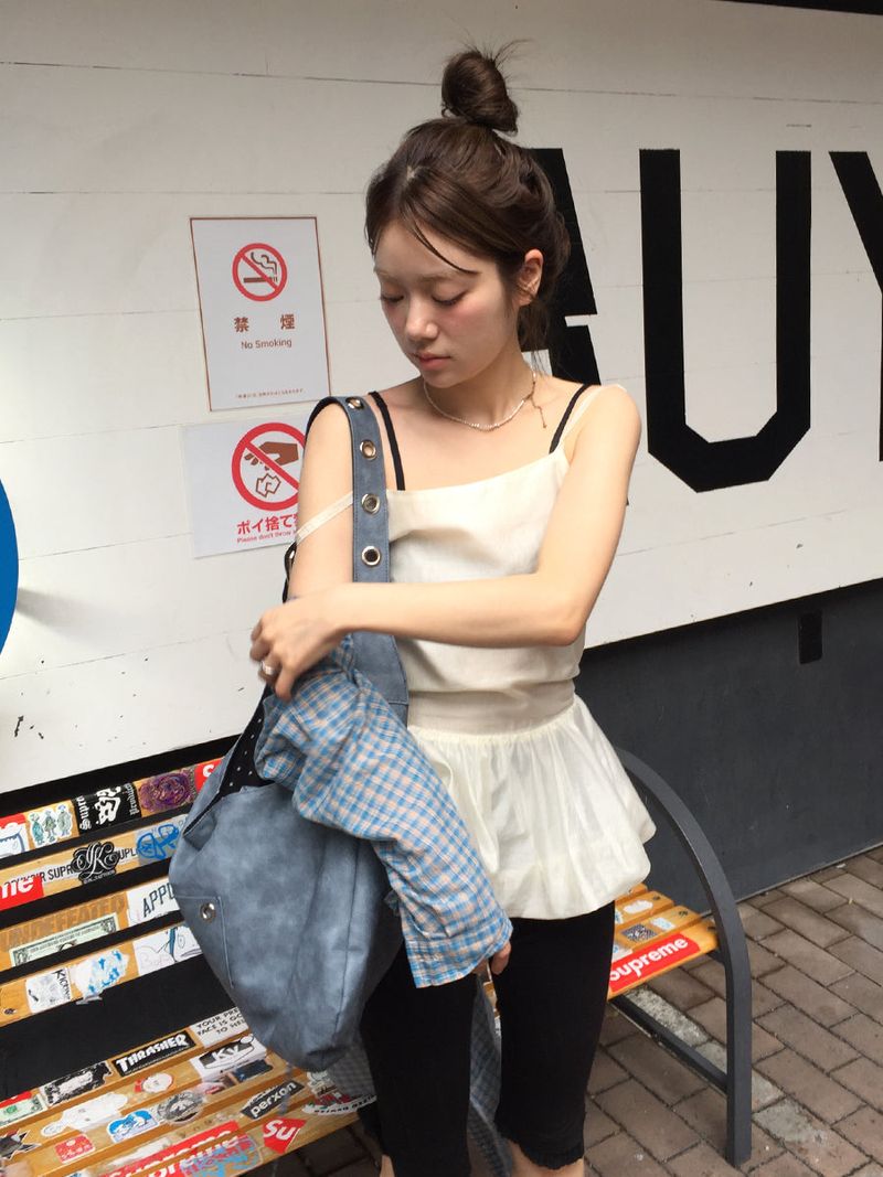 summer balloon bustier