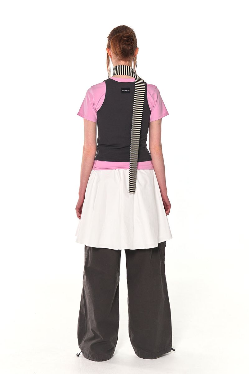 ZIZE SLEEVELESS (CHARCOAL)