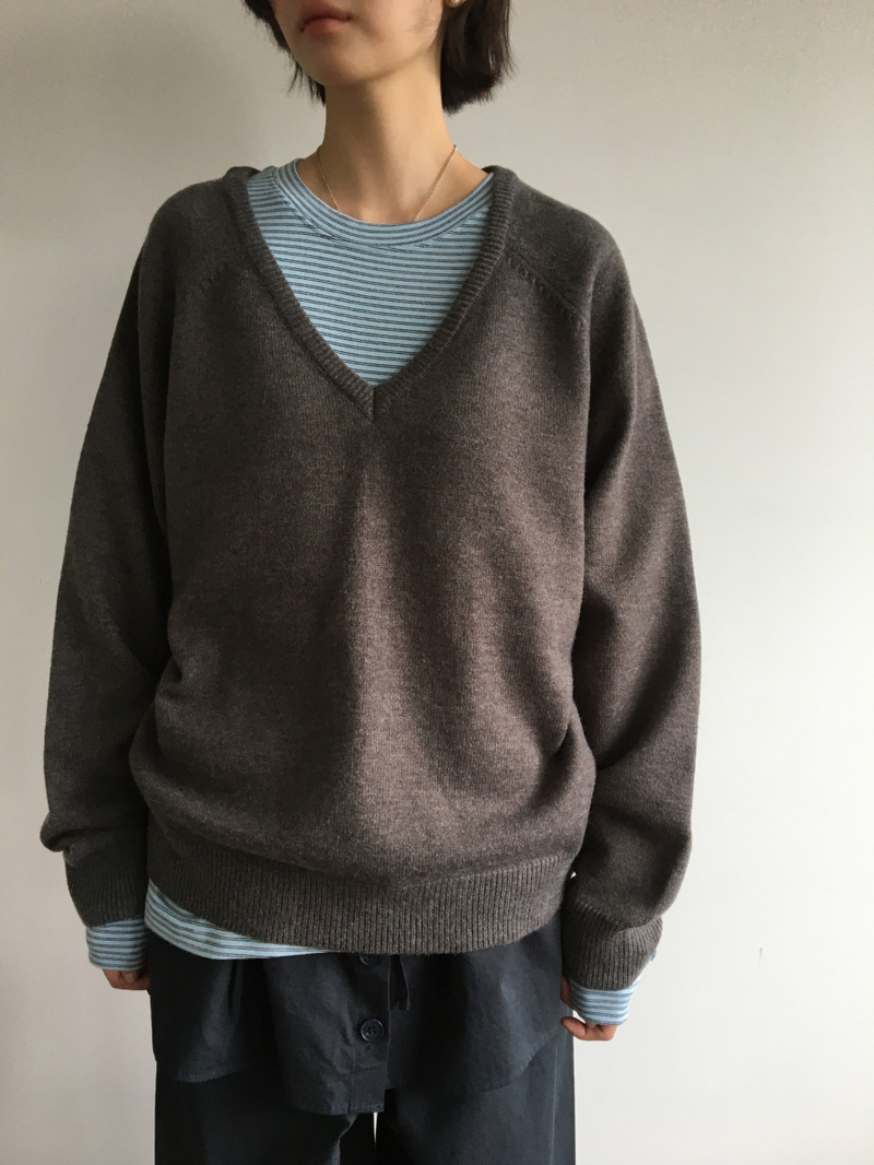 Tie Stripe Long Sleeve (2color)
