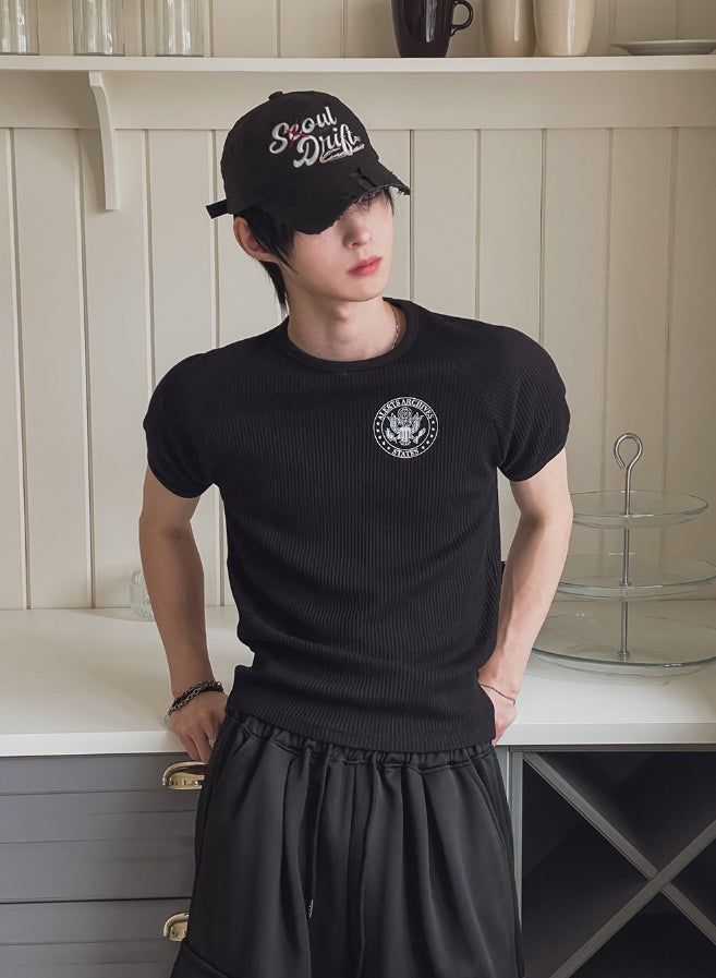 2PLAN(ツープラン)の「イーグルワッフルマッスルショートスリーブTシャツ(トップス)」