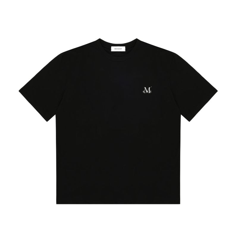 MUCENT SIGNATURE BACK LOGO T (MAN, BLACK)