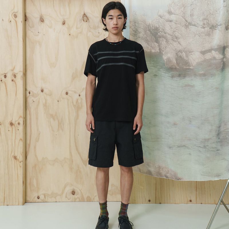 オービット ハーフ Tシャツ / ブラック