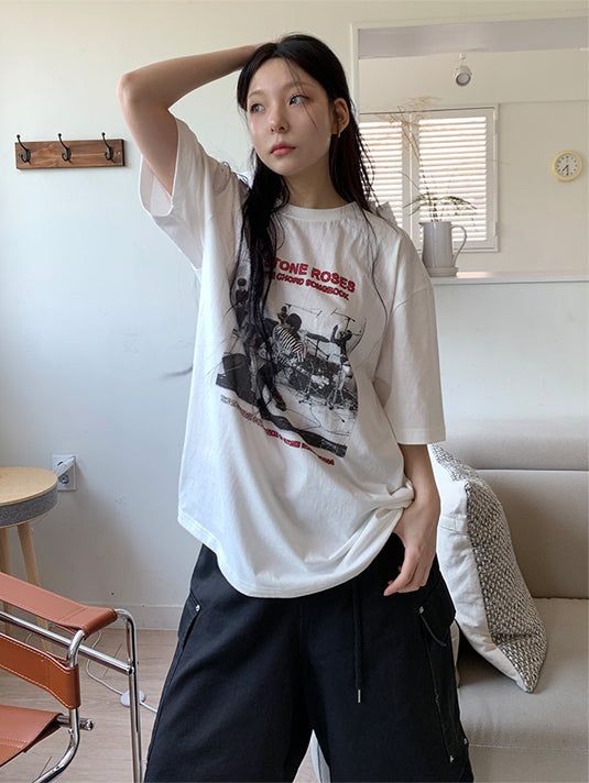 ROCK BAND TEE (2C)