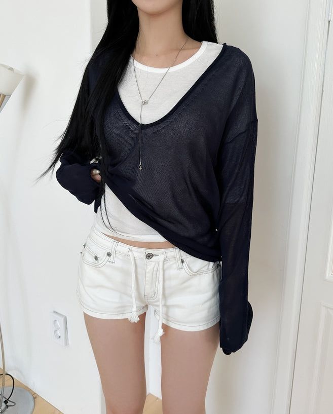 Menin Rope String Low Shorts