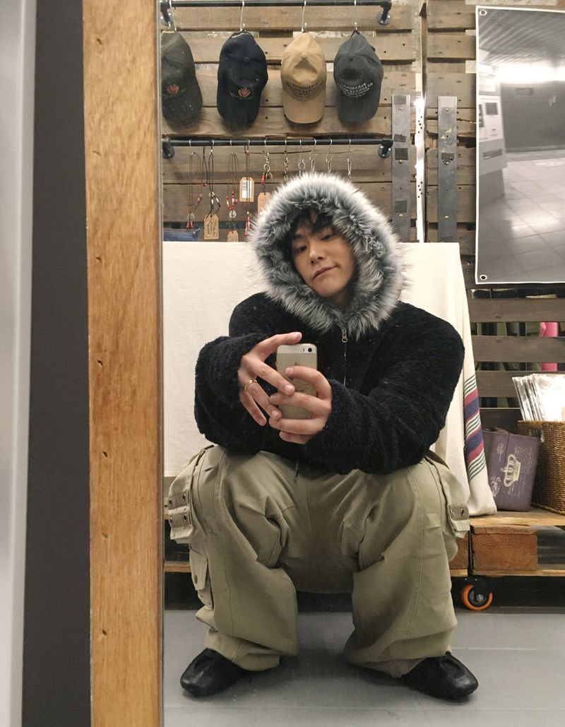 No.1492 eskimo hood ZIP-UP (3color)