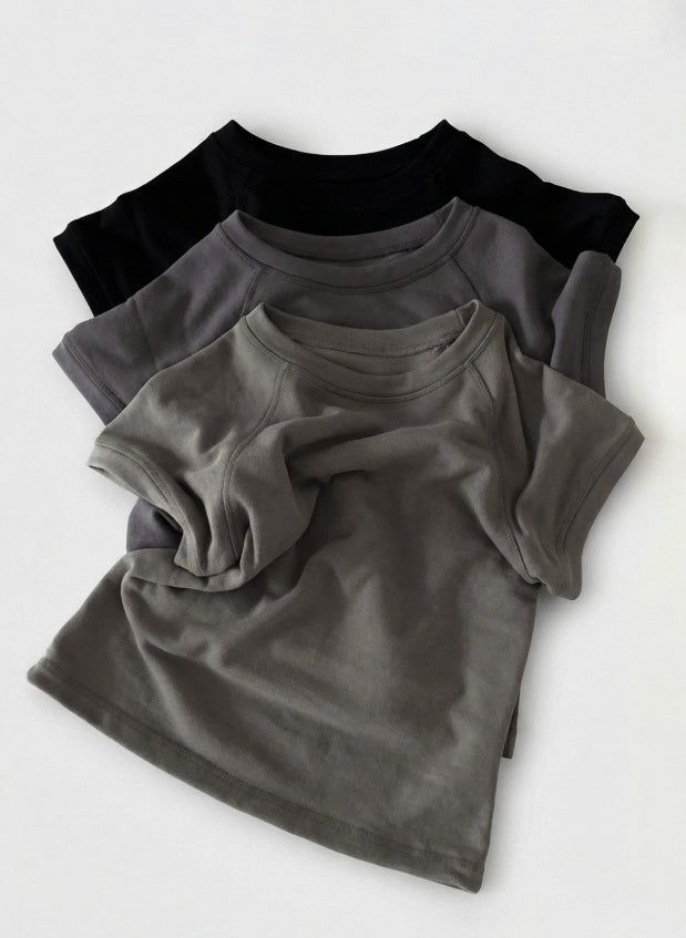 Soft loop tee