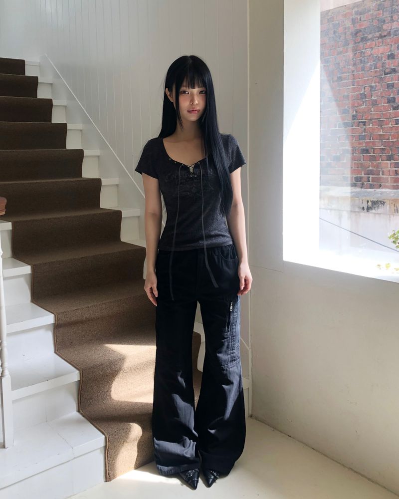 Meidy Bootcut Cargo Pants