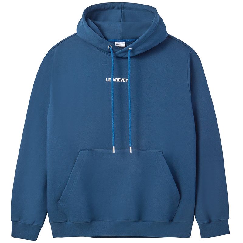 LE AREVEY（アルヴェイ）の「LE AREVEY ORIGINAL LOGO HOODIE INDIGO BLUE（Tops）」