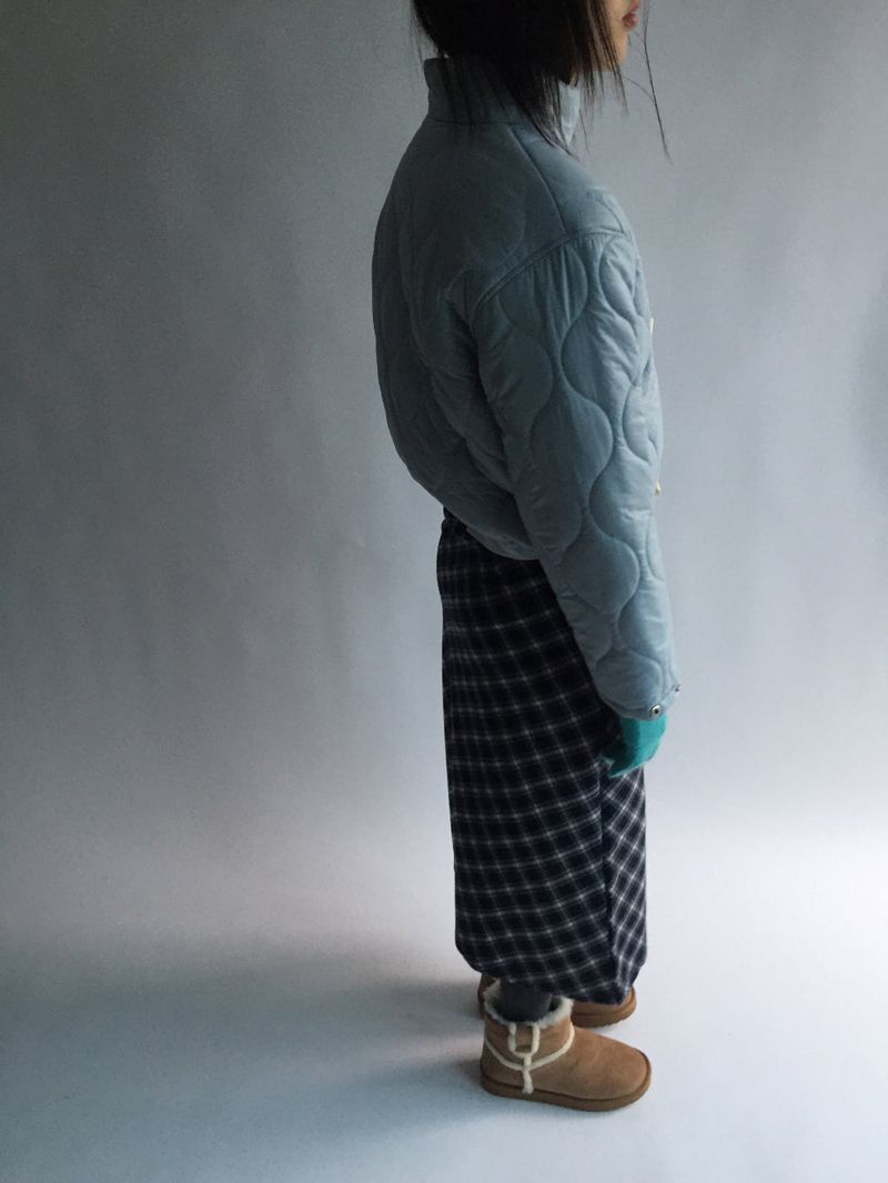 Tencel Vintage Checkered Skirt