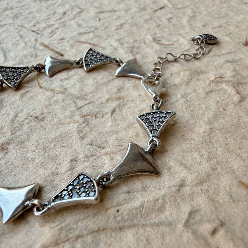 Orbit Triangle Bracelet