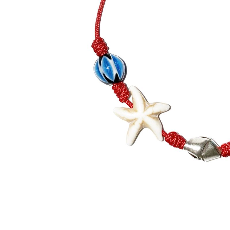 red gemstone bracelet 