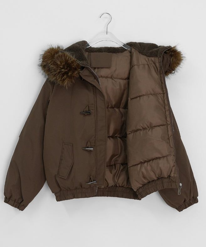 Gyuten Duffle Hood Padding Jumper