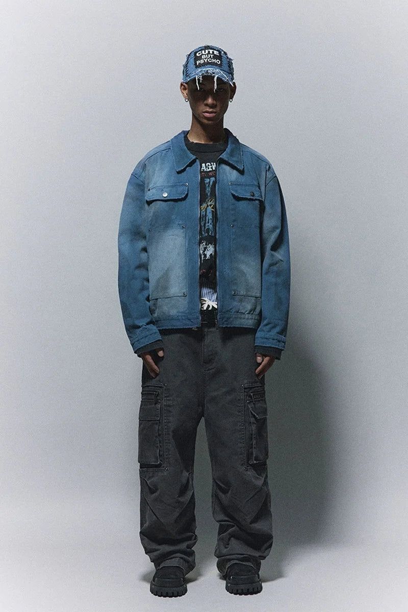 ANTIDOTE（アンチドート）の「Vintage Studded Biker Jacket（Jackets/Outerwear）」