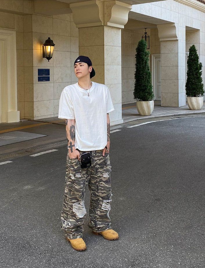 HOLY IN CODE（ホーリーインコード）の「No.0813 camo carpenter DK PT（Pants）」