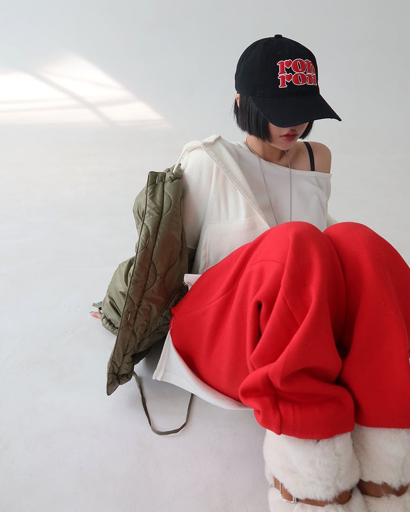 Delight-J（ディライトジェイ）の「Loving kitsch lettering ball cap（Hats）」