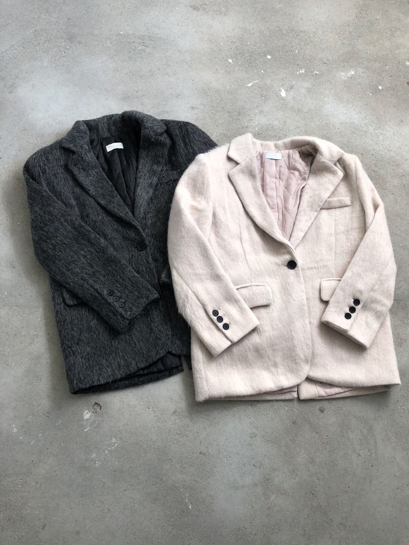 Over mohair Jacket (2 oz. quilted)