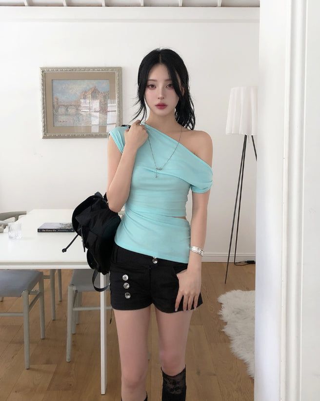 Dept Napoleon Button Shorts