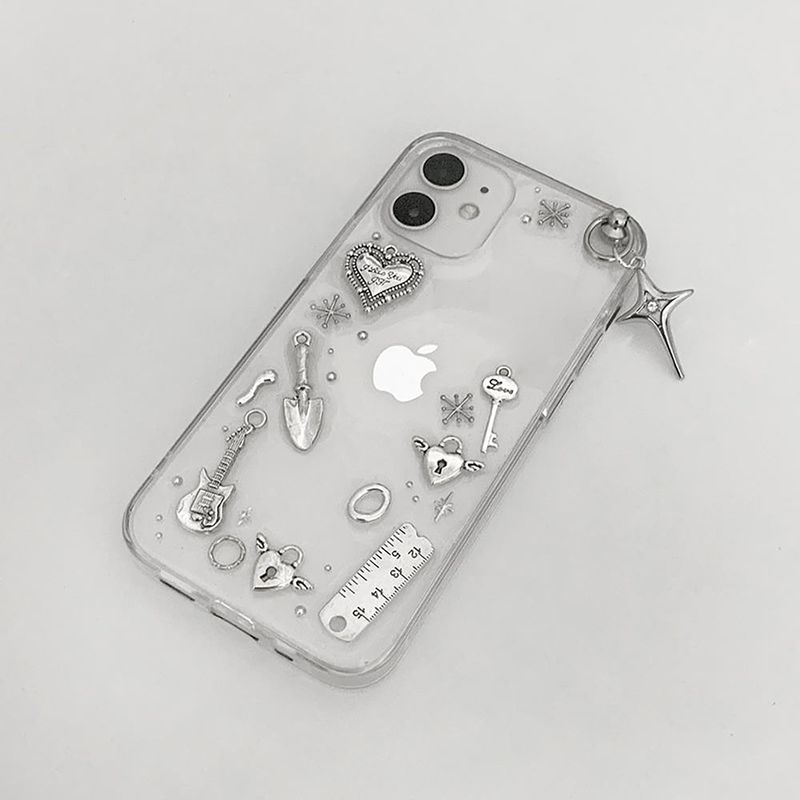 [MADE] Silver Dot Resin Case