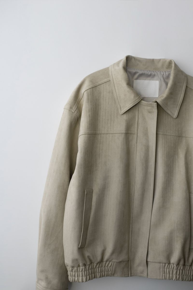 Suede jumper (Beige)