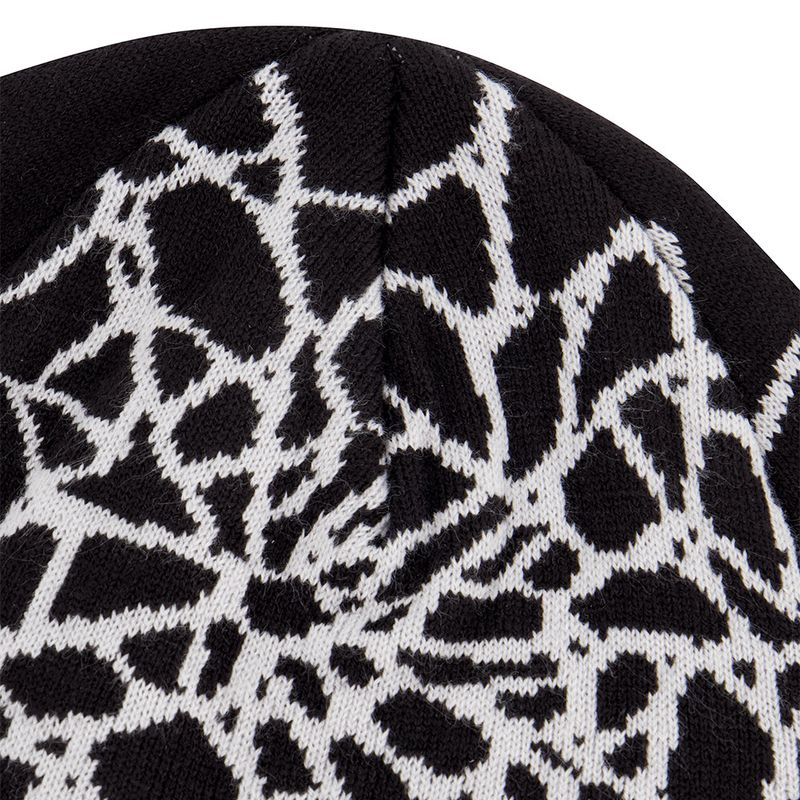 SPIDER WEB SHORT BEANIE