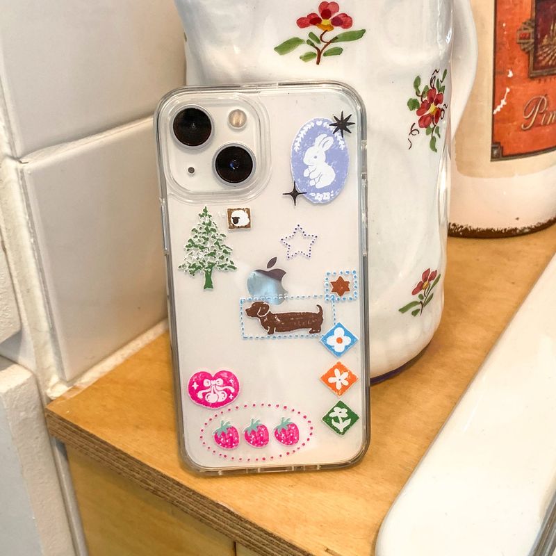 venitore（ヴェニトー）の「[MADE][Jelly Hard Case] 冬のかけら（Smartphone Accessories）」