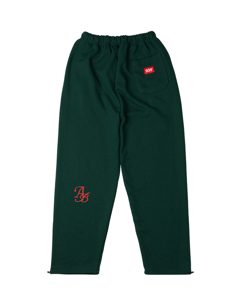 939 LOGO SWEAT PANTS (DEEP GREEN)