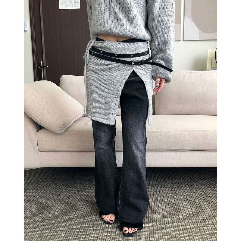 Long Eyelet Belt