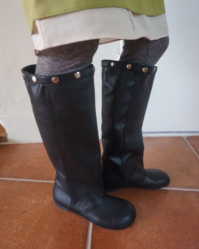 ERR（イアルアル）の「snap strap long boots（Shoes）」