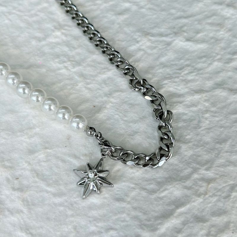 Astral Pearl Spliced Necklace
